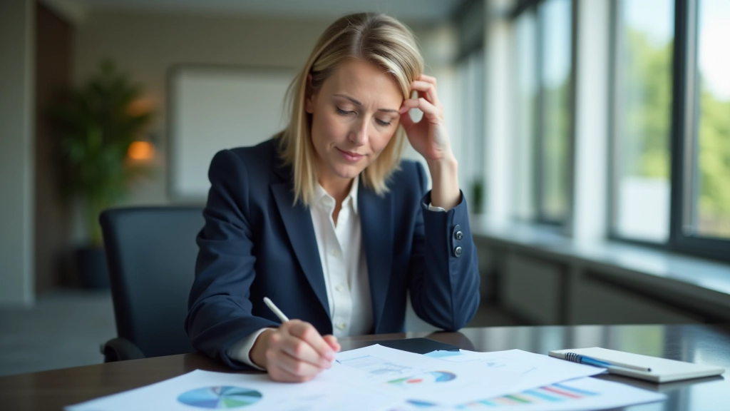 Rentenanalystin bei der Arbeit mit Reformdaten